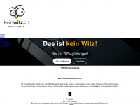 keinwitz.ch Webseite Vorschau
