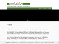 portablo.eu Webseite Vorschau
