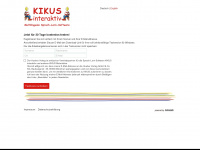 kikusinteraktiv.de Webseite Vorschau