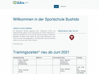 bushido-dortmund.com Webseite Vorschau