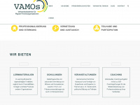 vamos-akademie.de Webseite Vorschau
