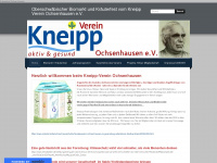 kneippvereinochsenhausenev.weebly.com Webseite Vorschau