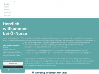 oe-nurse.at Webseite Vorschau