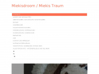 miekis-traum.de Webseite Vorschau