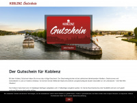 koblenz-gutschein.de Webseite Vorschau