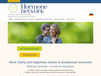 hormone-network.com Webseite Vorschau