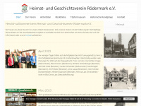 hgv1979-roedermark.de Webseite Vorschau