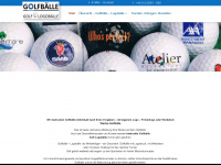 golfbaelle.shop Webseite Vorschau