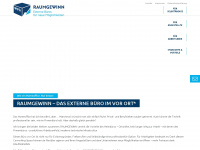 wfg-raumgewinn.de Webseite Vorschau