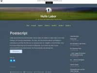 hullslabor.wordpress.com Webseite Vorschau
