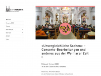 domkonzerte-arlesheim.ch Webseite Vorschau