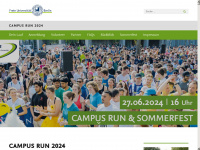 campusrun-berlin.de Webseite Vorschau