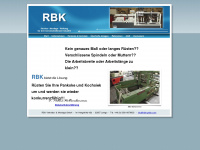 rbk-gmbh.com Webseite Vorschau