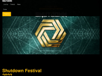 shutdownfestival.at Webseite Vorschau