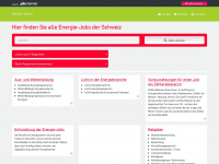 energie-job.ch Webseite Vorschau
