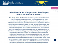 allergie-aristo-pharma.de Thumbnail