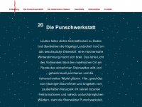 punschwerkstatt.de Webseite Vorschau