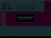 kunst-und-kulturtage-muemmelmannsberg.de Webseite Vorschau