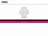 hgkx.ch Webseite Vorschau
