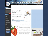 visualdictionaryonline.com Webseite Vorschau