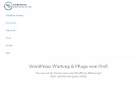 wordpress-wartungen.de Webseite Vorschau