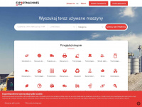 exportmachines.pl Webseite Vorschau