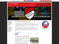 ttv-hasborn.de Webseite Vorschau