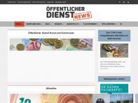 oeffentlicher-dienst-news.de Webseite Vorschau