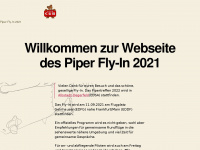 piper-fly-in.de Webseite Vorschau