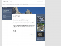 geober.ch Webseite Vorschau
