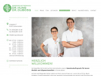 hung-dubosq.de Webseite Vorschau