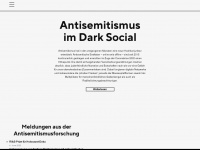 dark-social-antisemitismus.de Webseite Vorschau