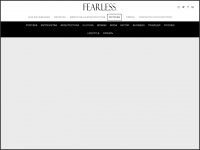fearless.es Webseite Vorschau