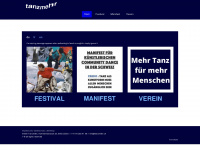 tanzmehr.ch Webseite Vorschau