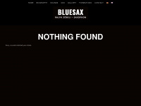 bluesax.ch Webseite Vorschau