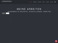 urbanski.info Webseite Vorschau