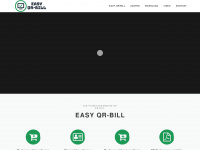 easyqrbill.ch Webseite Vorschau