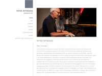 peter-ortmann-jazz.de Webseite Vorschau