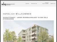 wbg-steinhausen.ch Webseite Vorschau