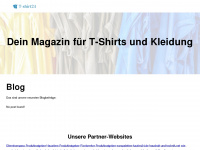 t-shirt24.de Webseite Vorschau