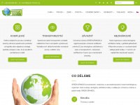 green-brands.cz Webseite Vorschau