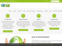 green-brands.hu Webseite Vorschau