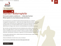 ritterspiele.info Webseite Vorschau