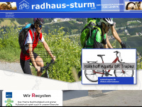 radhaus-sturm.de Webseite Vorschau