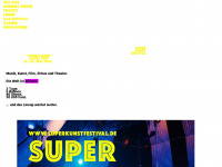 superkunstfestival.de Webseite Vorschau
