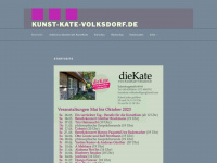 kunst-kate-volksdorf.de Webseite Vorschau