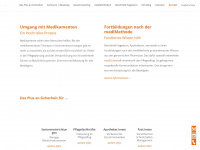 medimethode.de Webseite Vorschau