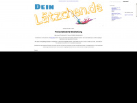 deinlaetzchen.de Webseite Vorschau