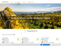 badenerwein.at Webseite Vorschau