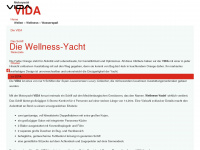 yacht-vida.de Webseite Vorschau